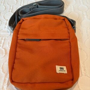 ORI London Bond Pocket Crossbody Bag - Orange